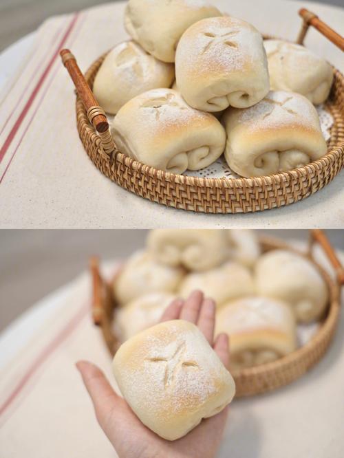 日式牛奶面包卷的做法（日式牛奶面包卷的制作方法）1