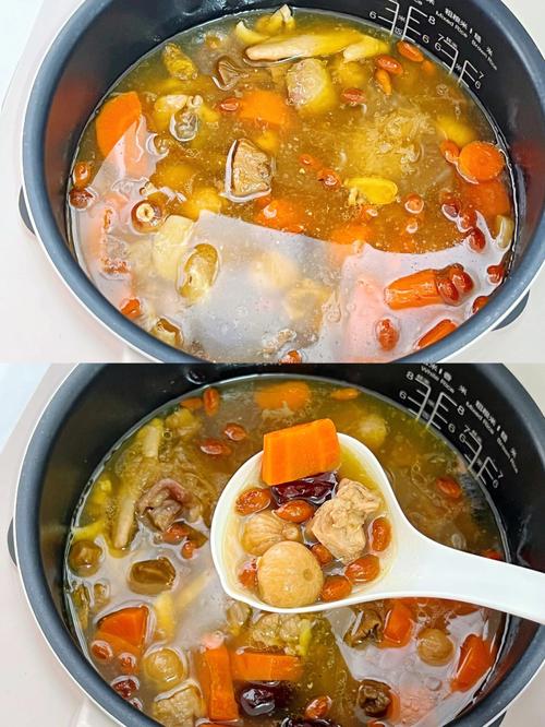 雞肉紅蘿蔔煲湯的正宗做法（雞肉紅蘿蔔煲湯的烹饪方法）1