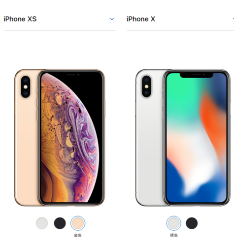 蘋果x和xs什麼時候上市的（與iphoneX區别與不同在哪裡）1
