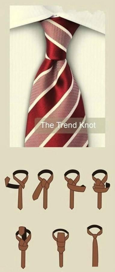 打領帶的6種方法及圖解（史上最全最實用的打領帶方法都在這裡了）6