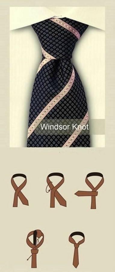 打領帶的6種方法及圖解（史上最全最實用的打領帶方法都在這裡了）3