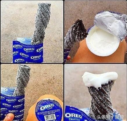 奧利奧酸奶爆漿吐司（一款會奶油爆漿的油條）4