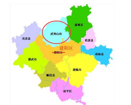 福建最大的縣人口（福建省唯一以山命名的縣級市）2