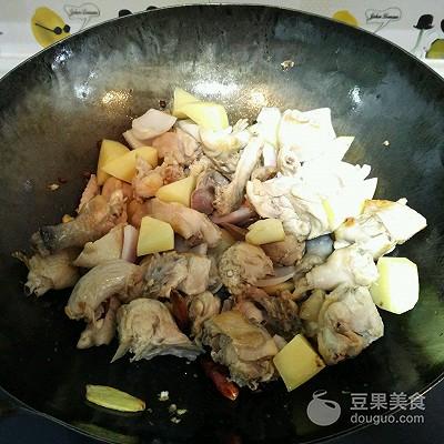 大盤雞家常做法加土豆（大盤雞的做法）8