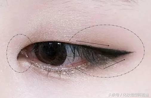 單眼皮怎麼化妝眼線（單眼皮這樣化妝）4