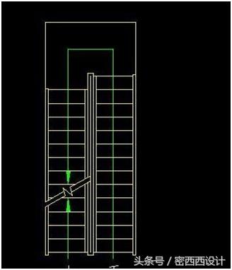 cad樓梯圖步驟（如何使用cad繪制室内樓梯）3