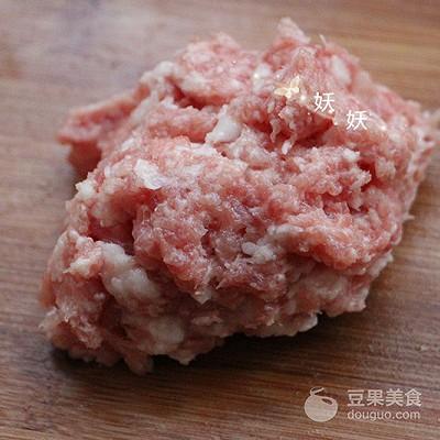 肉片小白菜做法（肉沫豆腐的做法）7