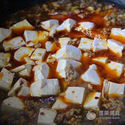 肉片小白菜做法（肉沫豆腐的做法）11