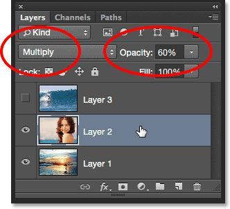 photoshop合并圖層的快捷鍵是什麼（如何在Photoshop中合并圖層混合模式）6