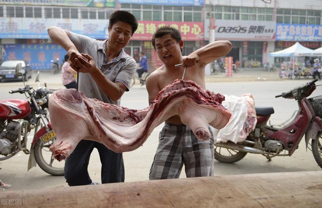 農村大集豬肉賣多少錢（農村集市豬肉賣多少割多少）(2)