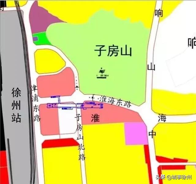 徐州地鐵1号線站點地圖（徐州地鐵1号線出入口最新位置圖）24