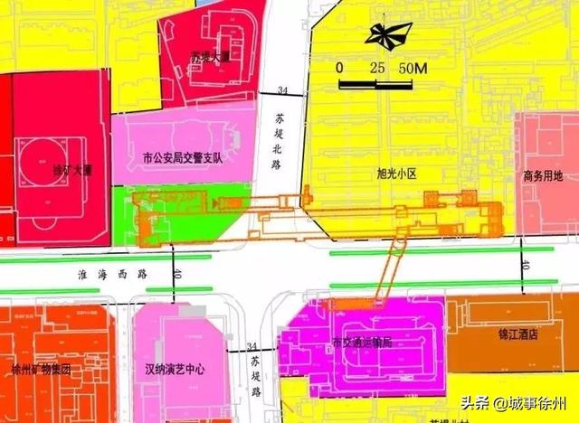 徐州地鐵1号線站點地圖（徐州地鐵1号線出入口最新位置圖）14