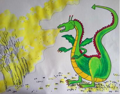 小孩恐龍簡單畫（兒童創意畫教程）18