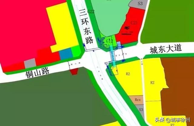 徐州地鐵1号線站點地圖（徐州地鐵1号線出入口最新位置圖）26