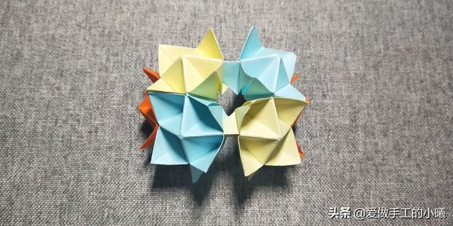 最簡單的花球的折紙教程（簡單花球折紙圖解）26