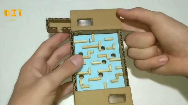 史上最簡單的紙闆遊戲機怎麼做（教你平衡珠遊戲機的紙闆制作方法）9