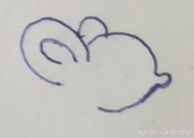 怎麼樣畫小老鼠的簡筆畫（寶寶一看就會的簡筆畫）3