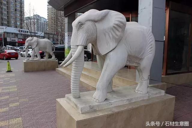 石雕大象有什麼規格講究（石雕大象風水寓意）4