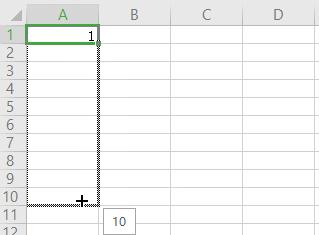 excel中的序列填充（Excel使用技巧序列填充）3