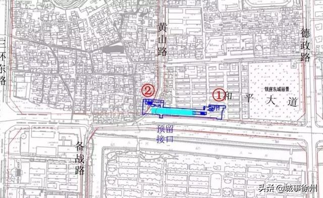 徐州地鐵1号線站點地圖（徐州地鐵1号線出入口最新位置圖）27