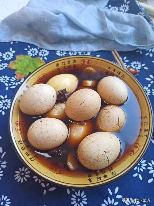 五香鹵雞蛋的正宗做法（教你五香鹵雞蛋的秘方）2