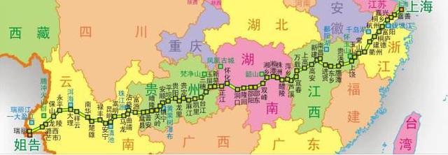 最長的國道全程線路圖（我國5大國道長度排名）7