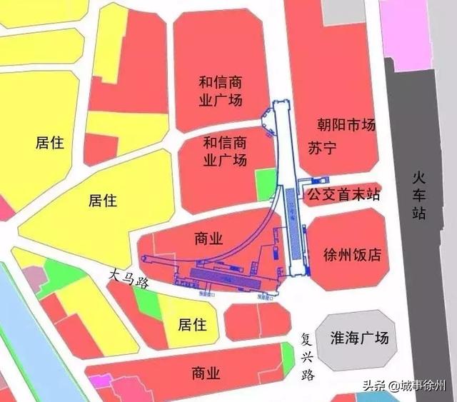 徐州地鐵1号線站點地圖（徐州地鐵1号線出入口最新位置圖）22