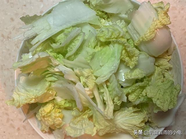 四川最好吃的白菜豆腐粉條（好吃的人造蛋白肉炖白菜粉條）5