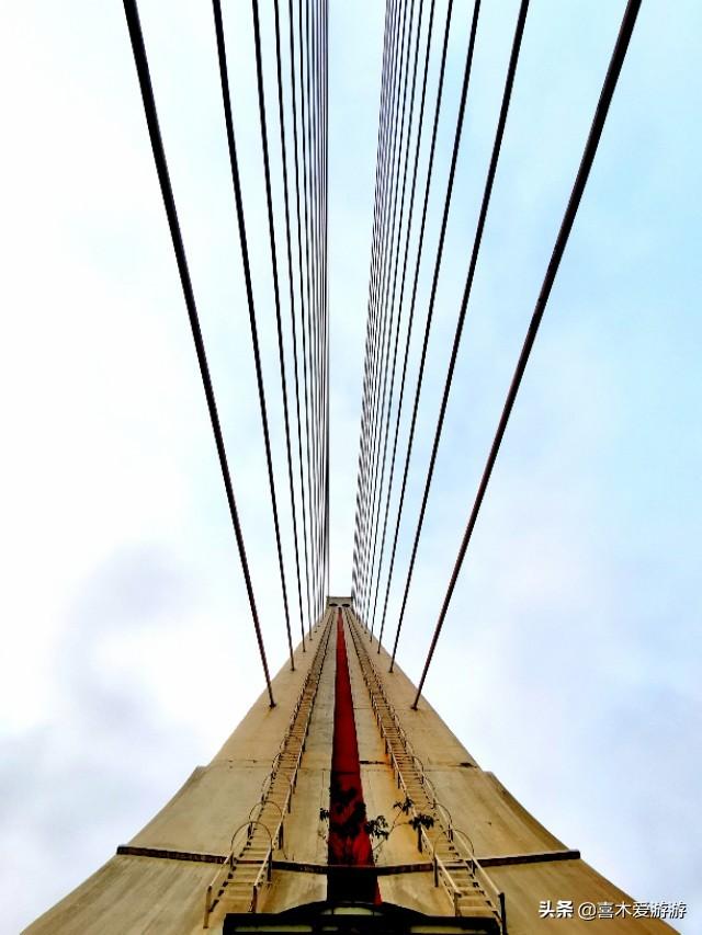全球頂級斜拉索大橋（喜木閑逛的豎琴式斜拉索大橋）5