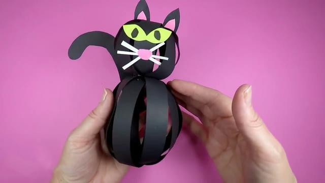 怎麼做一個立體貓（立體貓咪的制作方法）1