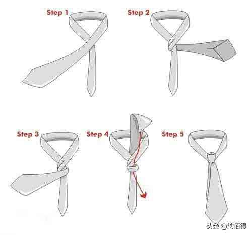 領帶的特别打法（領帶的各種打法）1