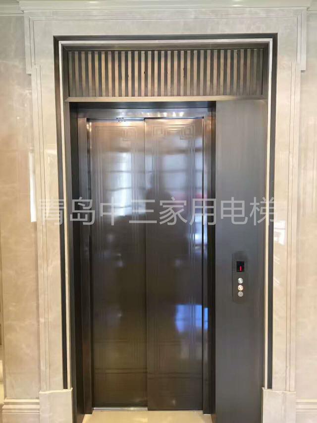 螺杆家庭電梯最小尺寸标準（家用别墅電梯裡曳引電梯）1