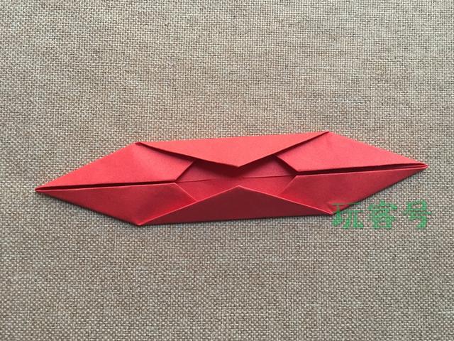 适合折紙船的紙（圖解手工折紙船的詳細過程）8