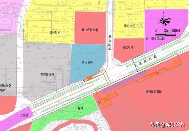 徐州地鐵1号線站點地圖（徐州地鐵1号線出入口最新位置圖）8