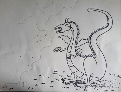 小孩恐龍簡單畫（兒童創意畫教程）13