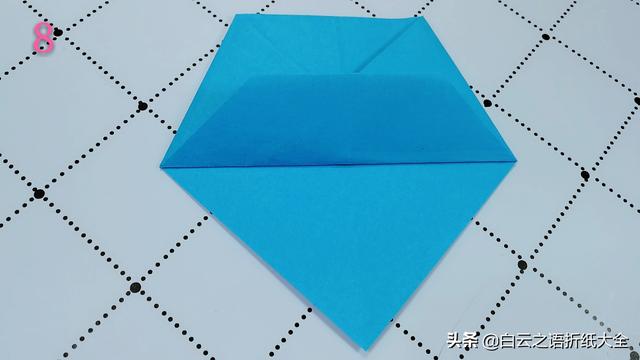 折紙帽子的折法最簡單三角帽（折紙太陽帽詳細教程圖解）9