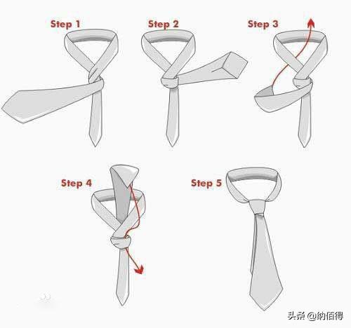 領帶的特别打法（領帶的各種打法）2