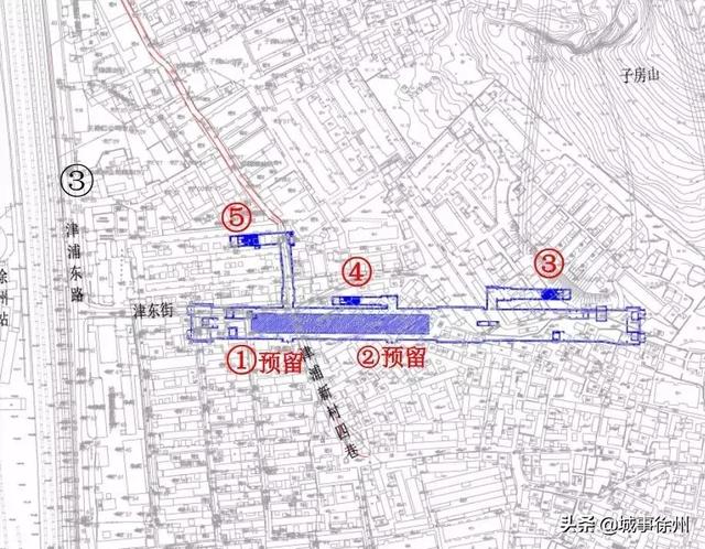 徐州地鐵1号線站點地圖（徐州地鐵1号線出入口最新位置圖）23