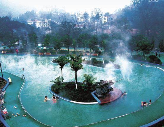 重慶附近的溫泉有哪些（最低溫6重慶周邊最受歡迎的八大溫泉地）6
