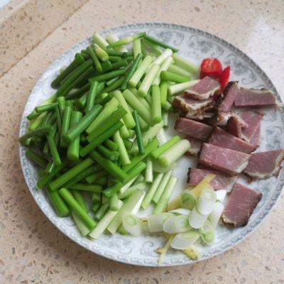 臘肉蒜苔的做法大全（精品菜譜挑戰賽）2