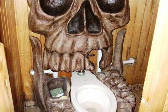你見過的最奇葩的廁所有幾個（全球前十設計奇葩的廁所）2