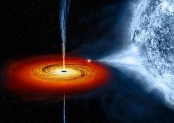 黑洞表面探索藍圖（NASA繪制高清精确黑洞結構圖）1