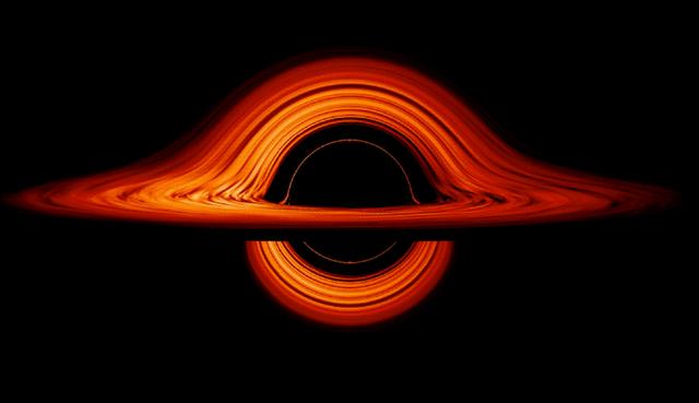 黑洞表面探索藍圖（NASA繪制高清精确黑洞結構圖）4