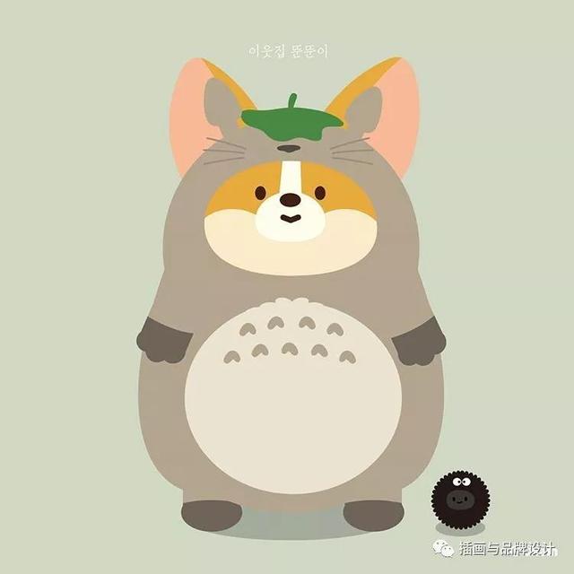 治愈系的可愛動物插畫（插畫韓國插畫師的100隻肥萌小甜狗）33