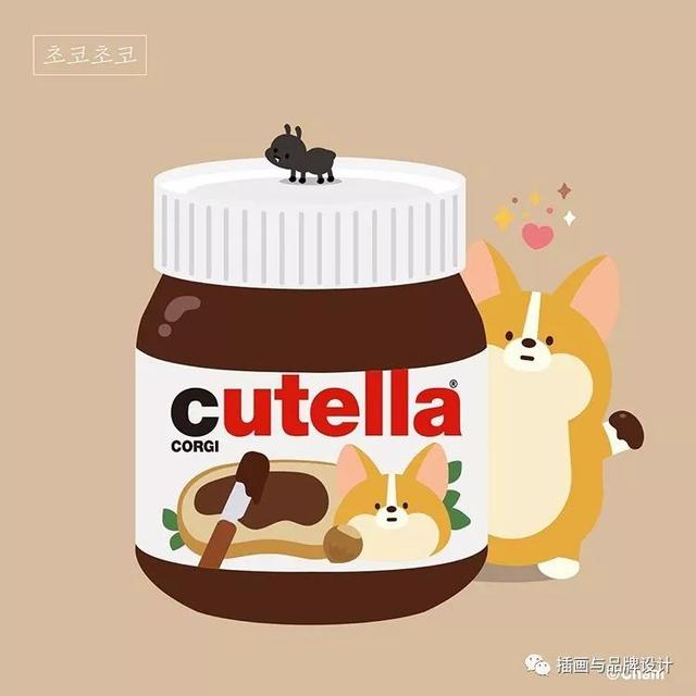 治愈系的可愛動物插畫（插畫韓國插畫師的100隻肥萌小甜狗）67