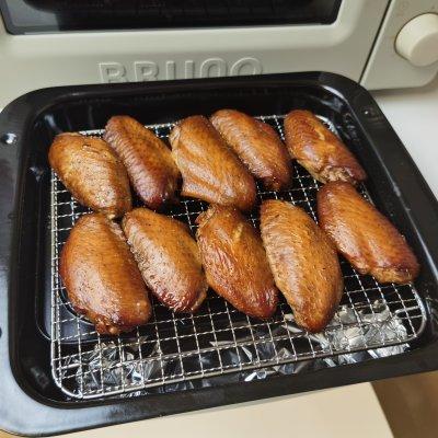 烤箱制作燒烤雞翅（宴客好選擇家庭版熏雞翅）9