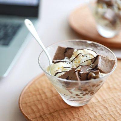 巧克力椰凍超級好吃（巧克力奶凍椰子味冰激淋）15