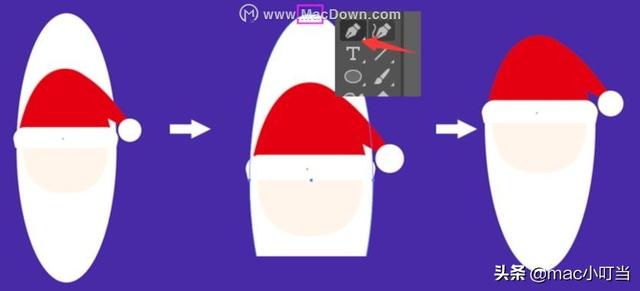 ps聖誕老人的制作方法（實用AI教程喜歡聖誕老人）6
