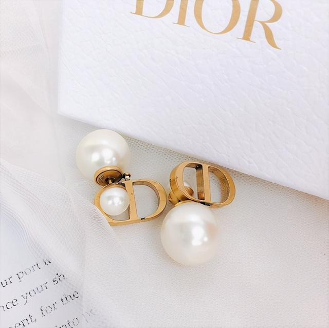 18k港風高級感耳環盒（Dior珍珠系耳環經典6選入門最劃算）3