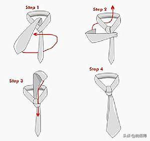領帶的特别打法（領帶的各種打法）5
